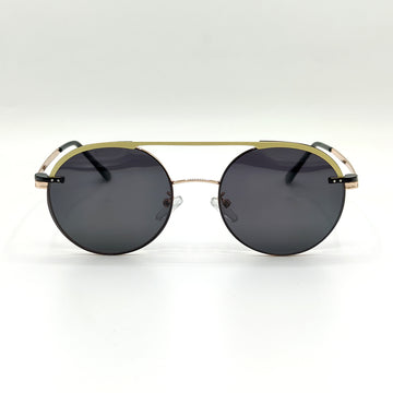 Round Golden Attachment Unisex Frame