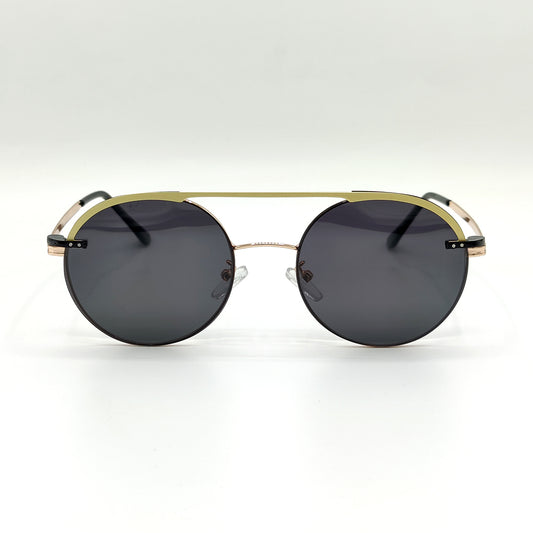 Round Golden Attachment Unisex Frame