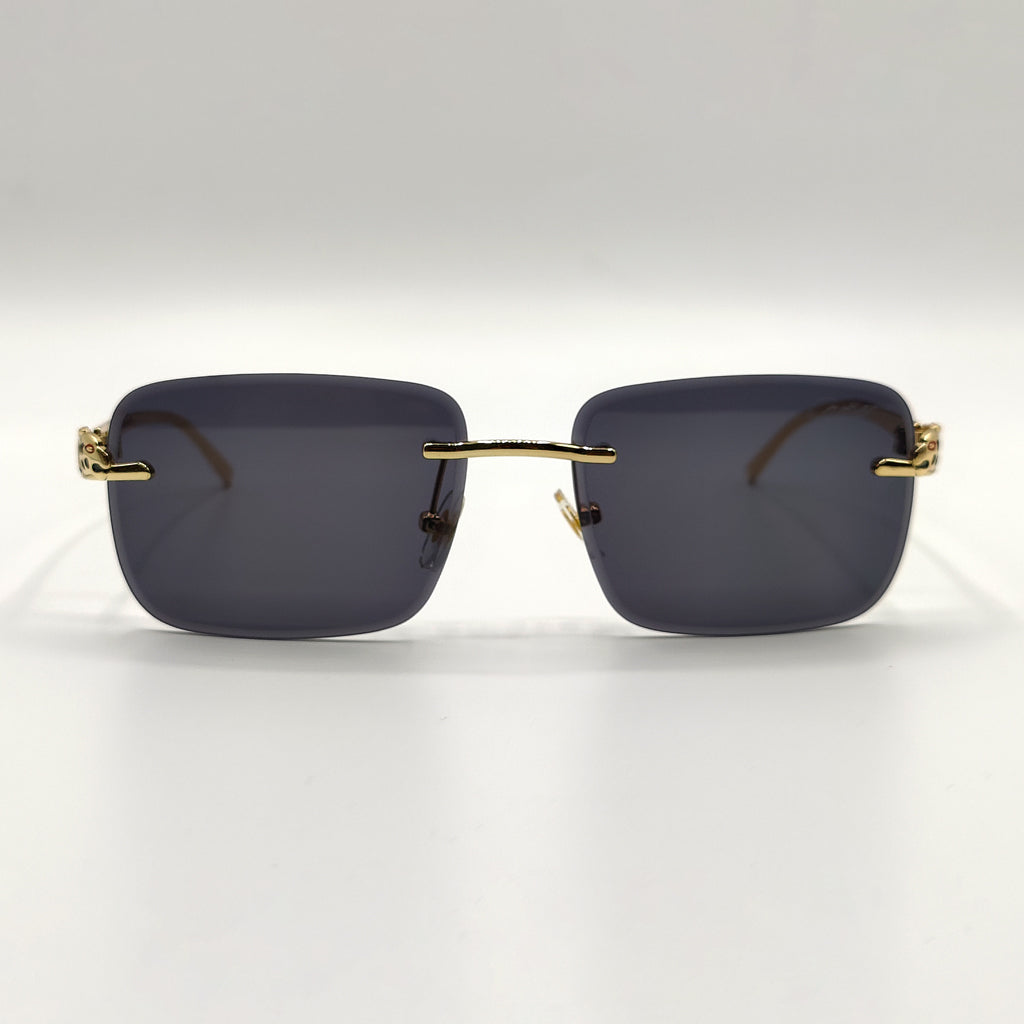 Cartier Black Snake Side Unisex Sunglasses