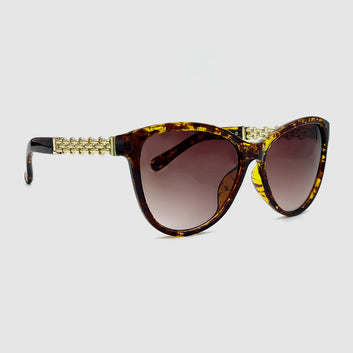 Cat Eye Tiger Marble Sunglasses