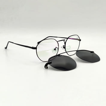 Hexagon Black Attachment Unisex Frame