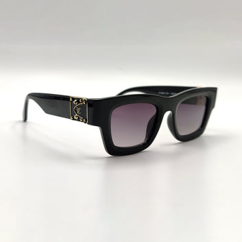 LV Justin Black Unisex Sunglasses