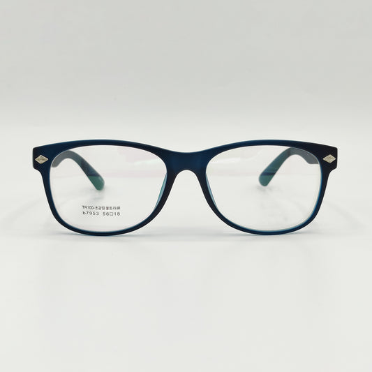 Matt Blue Wayfarer Unisex Frame