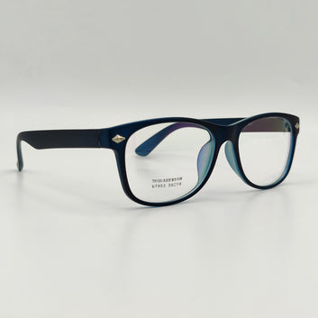 Matt Blue Wayfarer Unisex Frame