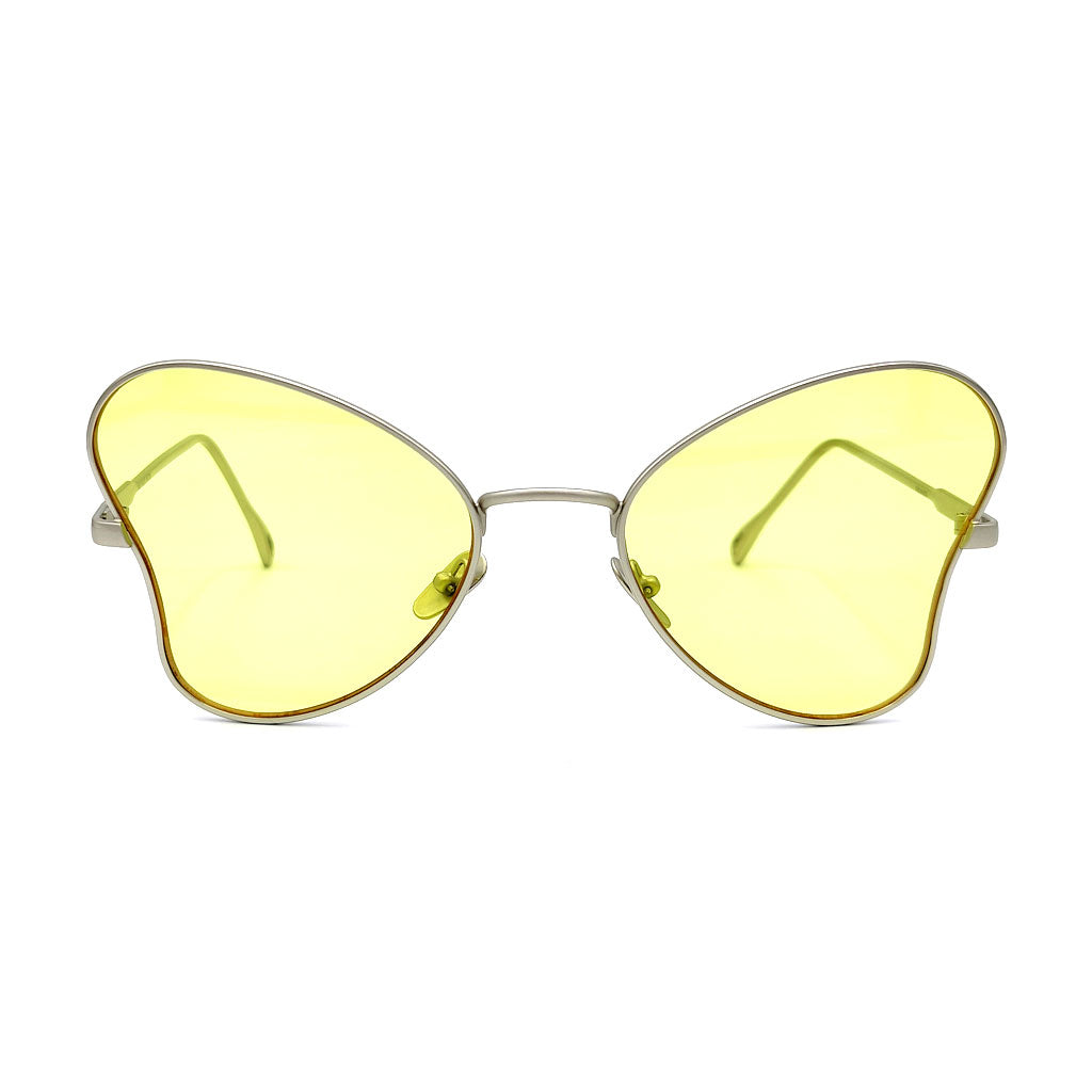 Butterfly Sandy Yellow Party Shades