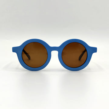 Sky Blue Round Baby Sunglass