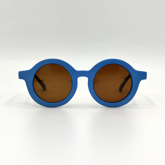 Sky Blue Round Baby Sunglass