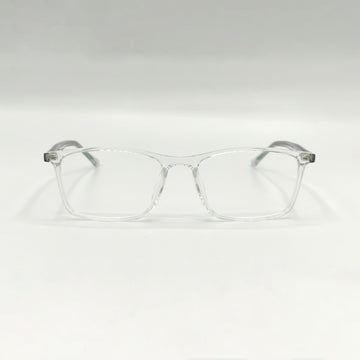 Square Transparent Acetate Unisex frame