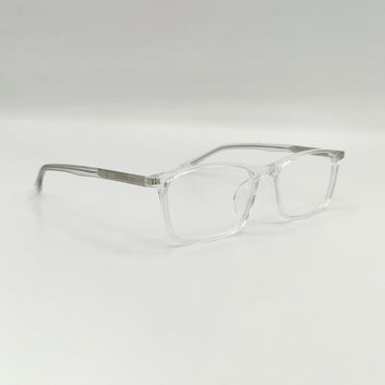 Square Transparent Acetate Unisex frame