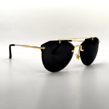 Frameless Aviator Shades For Women