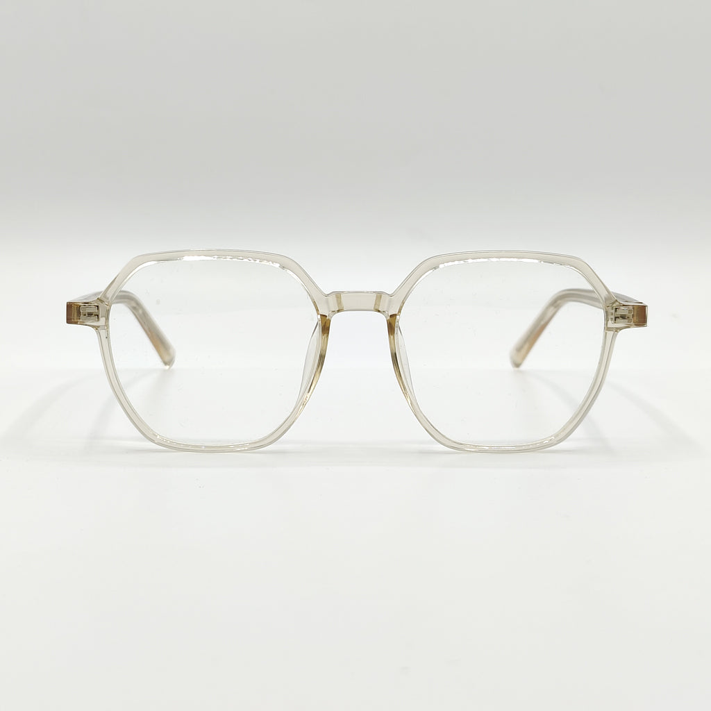 Sandy Brown Hexagon Unisex Frame