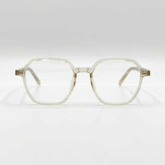 Sandy Brown Hexagon Unisex Frame