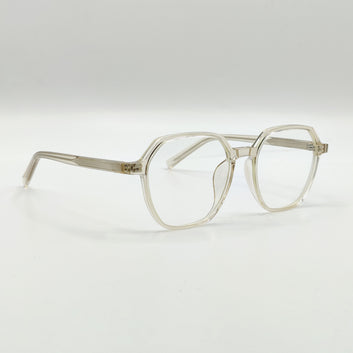 Sandy Brown Hexagon Unisex Frame