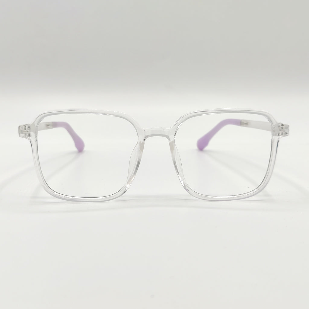 Transparent Purple Grip frame For Girls