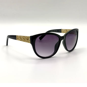 Cat Eye Grill golden Side Chanel Women Sunglasses