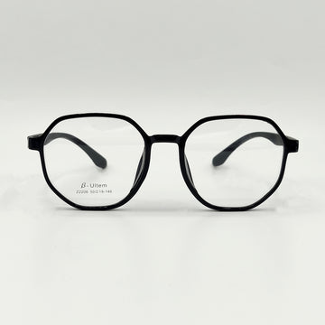 Hexagon Black Unisex Frame