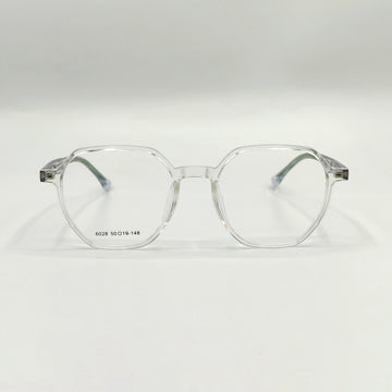 Hexagon Transparent Acetate Unisex Frame