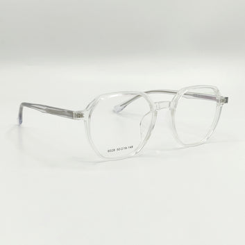 Hexagon Transparent Acetate Unisex Frame