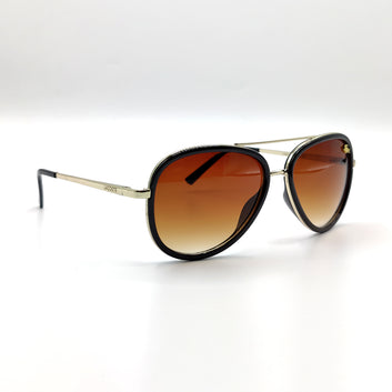 Lacoste Brown Gradient Aviator Mens Sunglasses