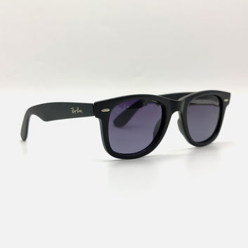 RB Matt Black Wayfarer Men Sunglasses