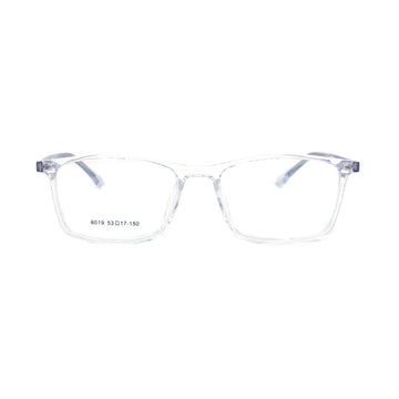 Square Transparent Acetate Unisex frame