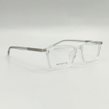 Square Transparent Acetate Unisex frame