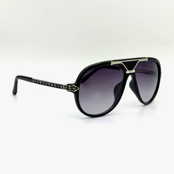 LV Retro Black Men Sunglasses