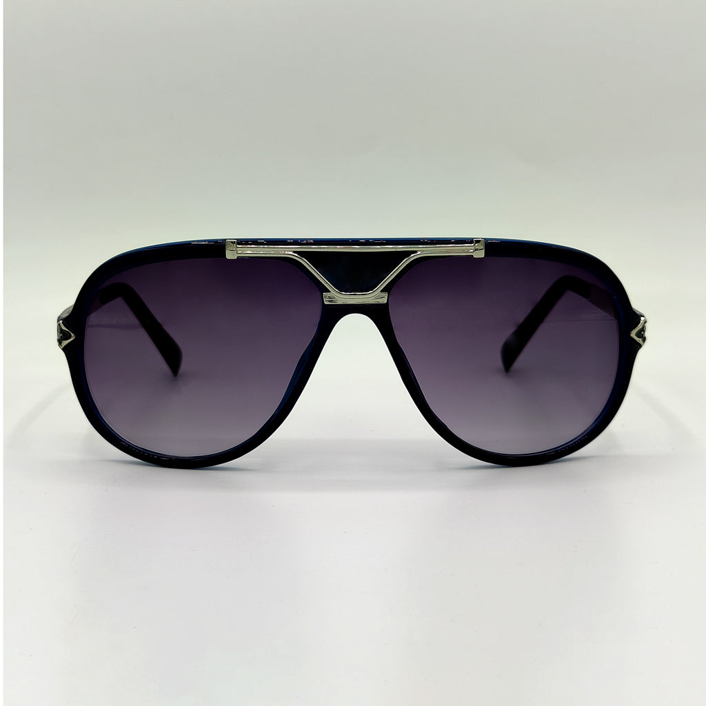 LV Retro Blue Men Sunglasses