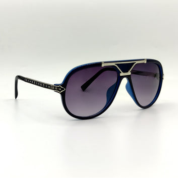 LV Retro Blue Men Sunglasses