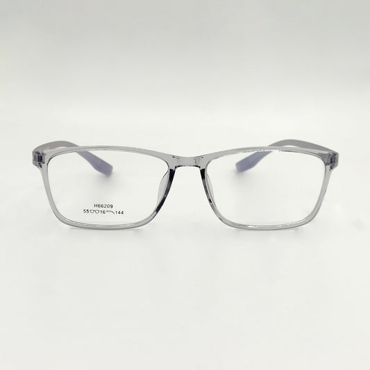 Rectangle Gray Fiber Side Unisex Frame