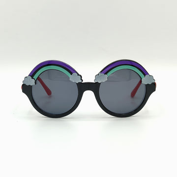 Rainbow Black Baby Sunglasses