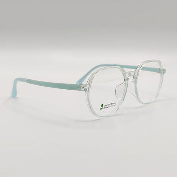 Round Panto Tint Green Unisex Frame