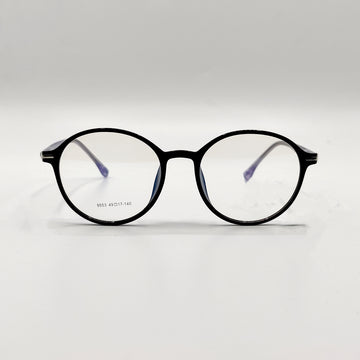 Round Transparent Side Unisex Frame