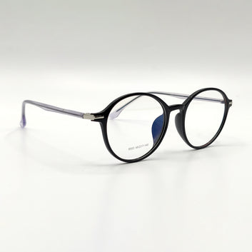 Round Transparent Side Unisex Frame