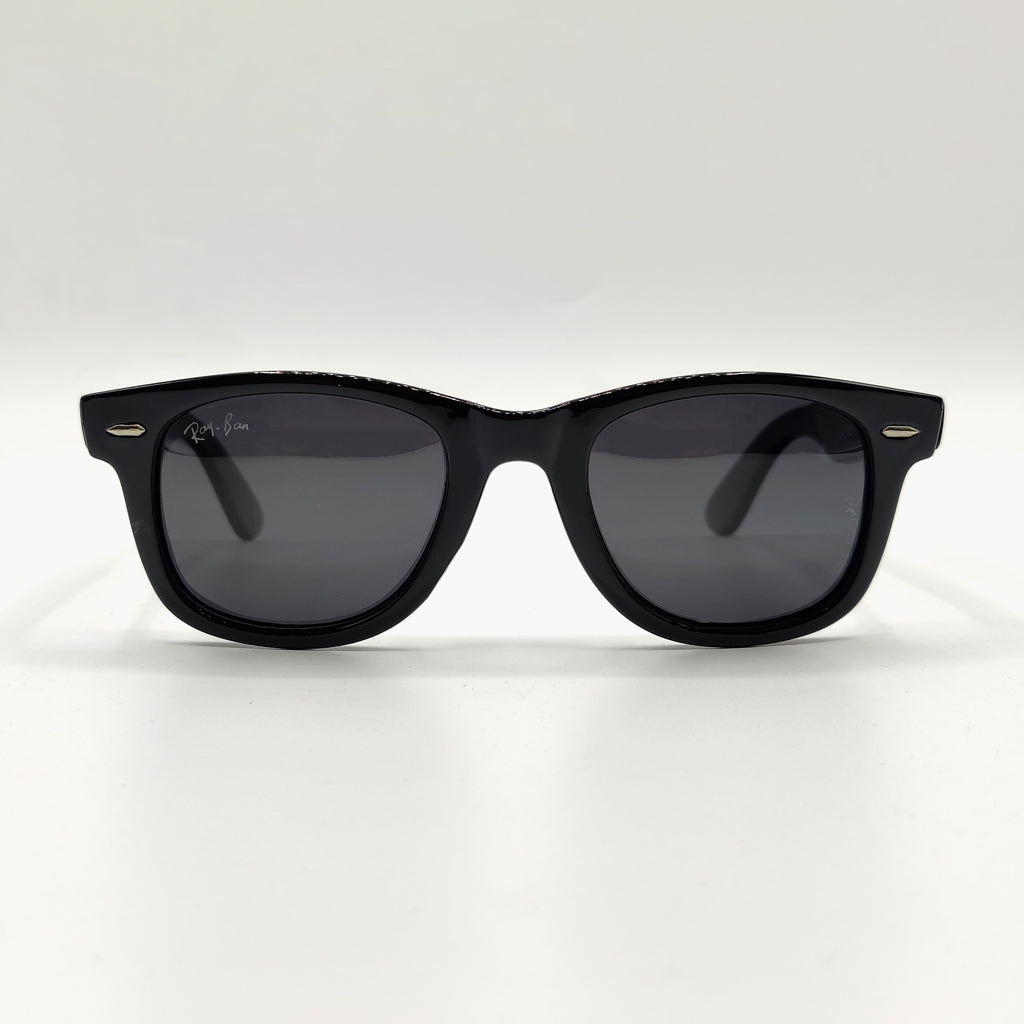 RB Shine Black Wayfarer Men Sunglasses