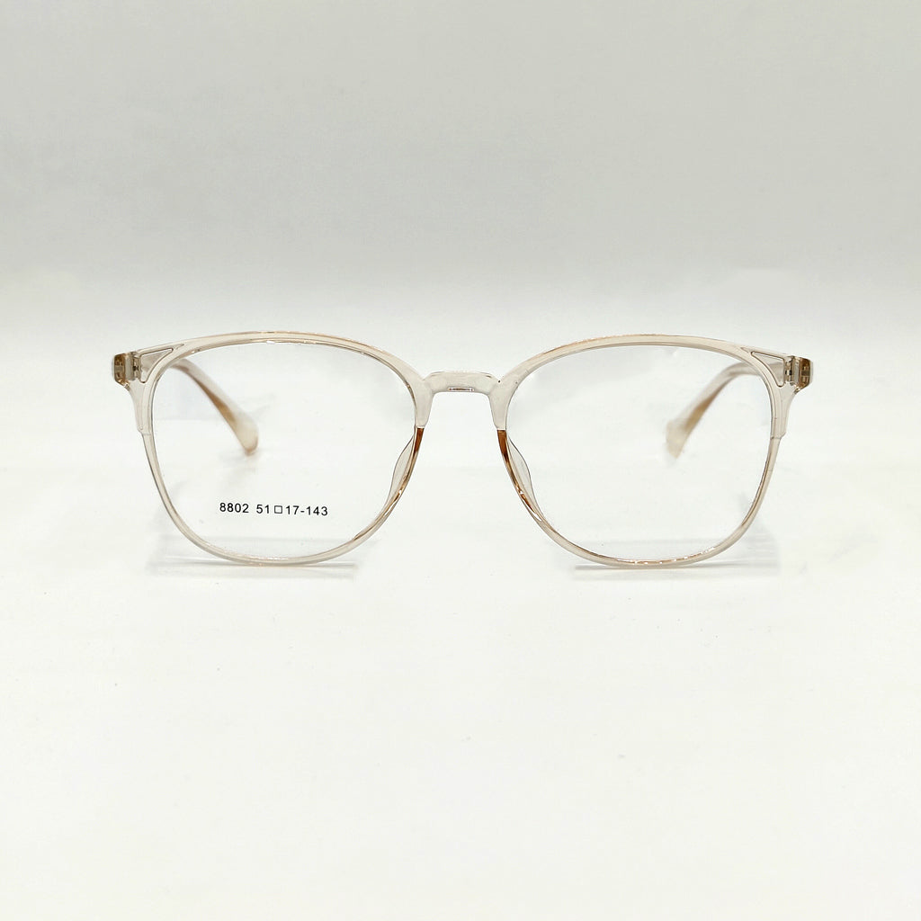 Oval Sandy Brown Unisex Frame